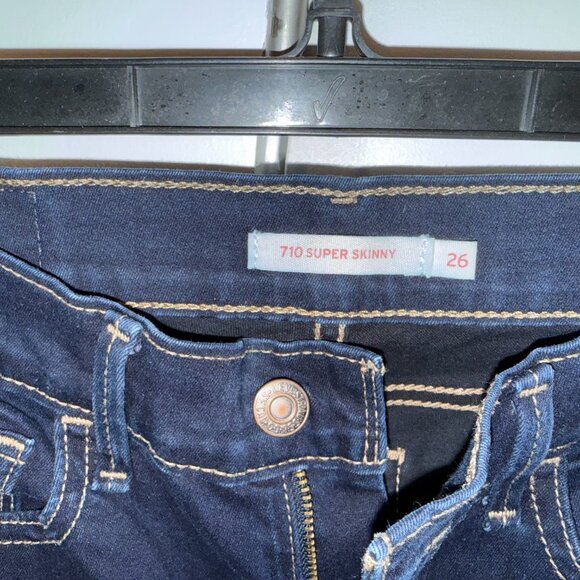 710 Levis Super Skinny Jeans - Picture 3 of 3